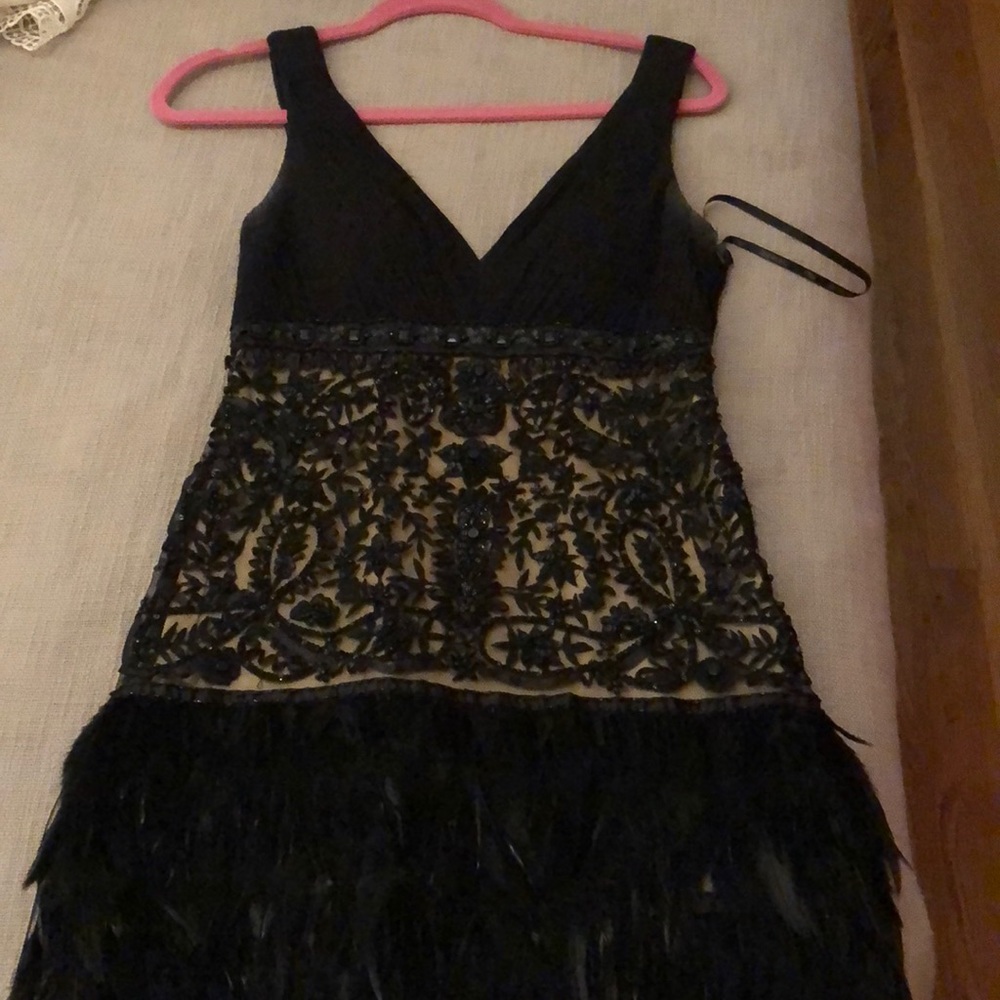 Black cocktail dress